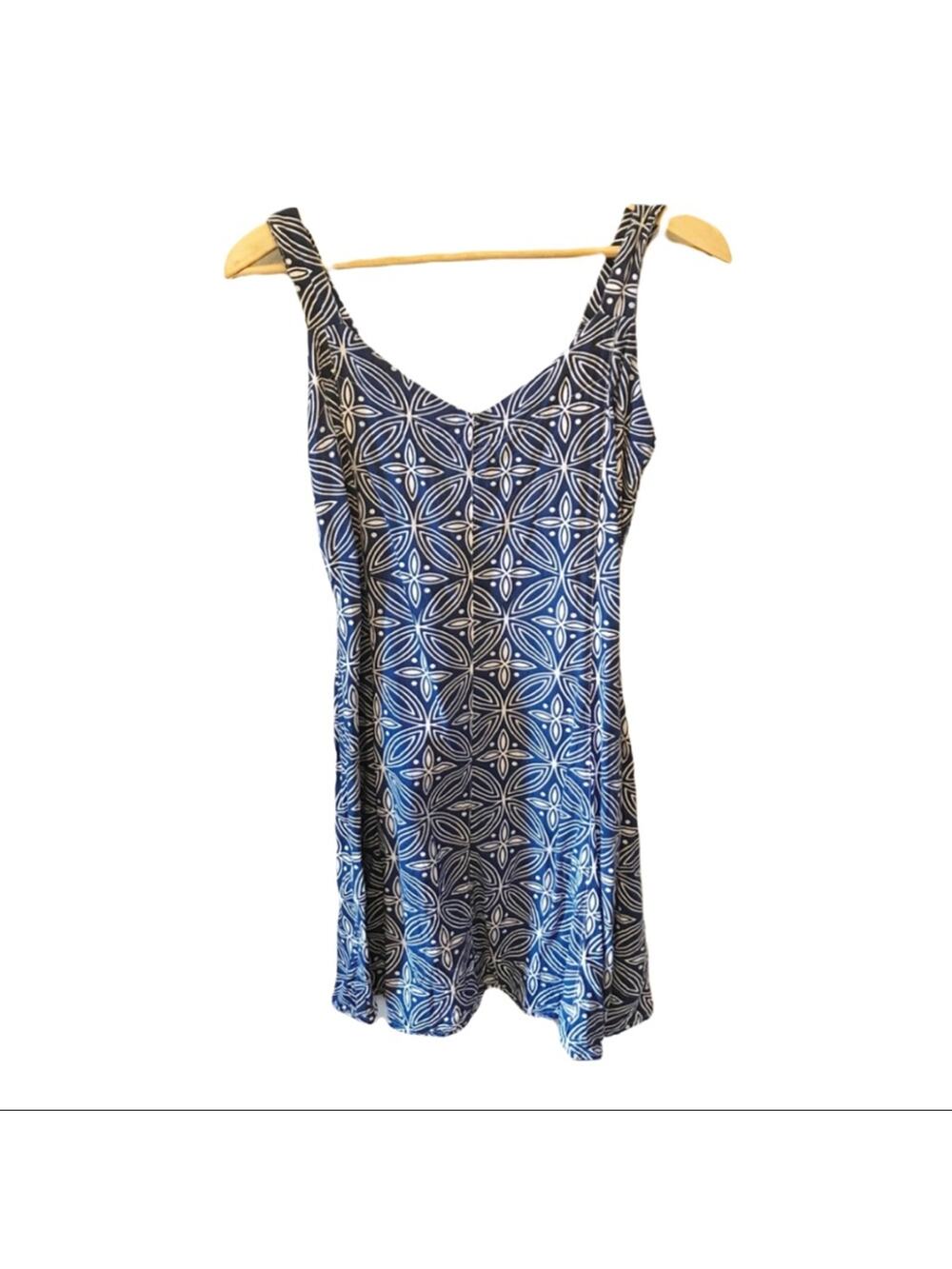 Lost River Sleeveless Dress Blue Swim Cover